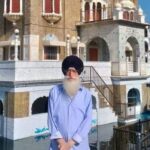 Bhai Gajinder Singh at Gurdwara Panja Sahib in Pakistan