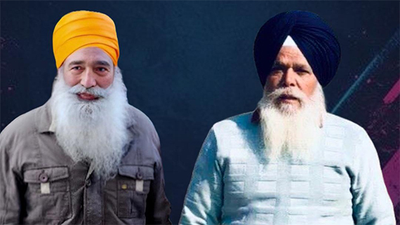Bhai Narien Singh Chaura and Bhai Dharam Singh