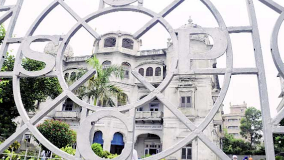 Gate of Sirdar Teja Singh Samundari Hall - Head office of the SGPC | Image For Representation.