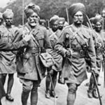 Sikh servicemen during World War days