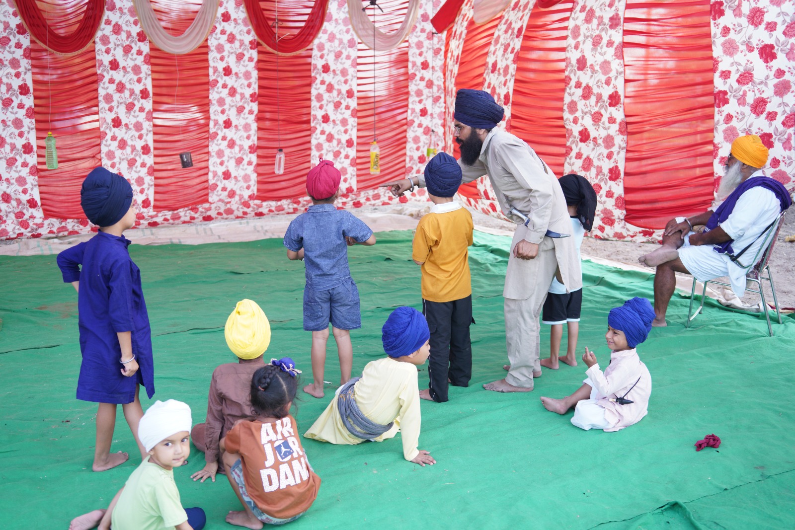 Summer Camp 2025 of Sikh Children by Sikh Jatha Malwa