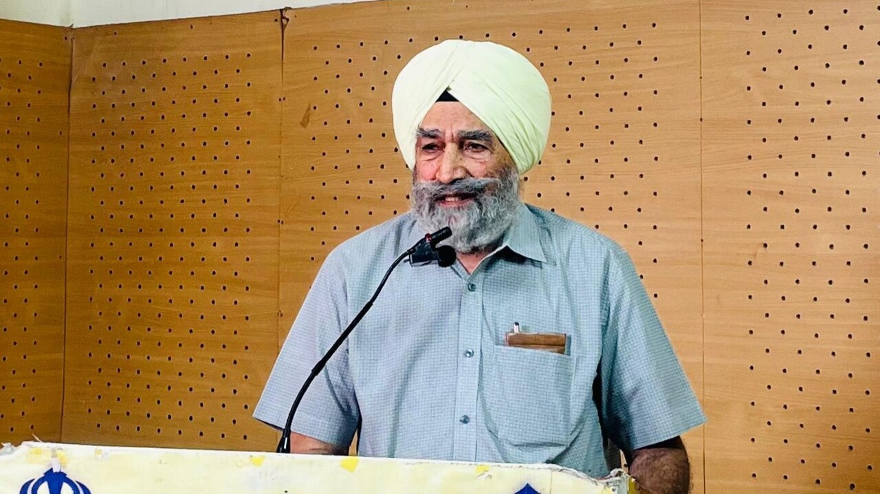 Gurtej Singh (Former IAS) | Photo: Sikh Siyasat News
