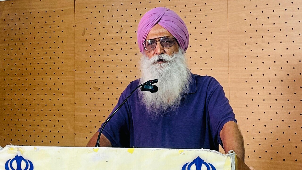 Senior Journalist Jaspal Singh Sidhu | Photo: Sikh Siyasat News