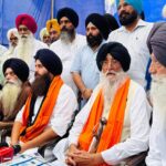 Simranjit Singh Mann, Paramjit Singh Mand, Kanwarpal Singh and Bhai Harien Singh during press conference at Amritsar on 5th July 2025