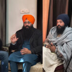 Representatives of the Akal College Council and Sikh organizations during discussion