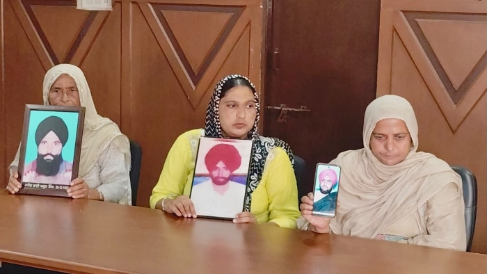 Family members of the Sikhs who were subjected to enforced disappearances