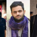 Left to Right: Jagtar Singh Johal, Umar Khalid and Sharjeel Imam [USCIRF Freedom of religion or belief (FoRB) prisoners] | File Photos